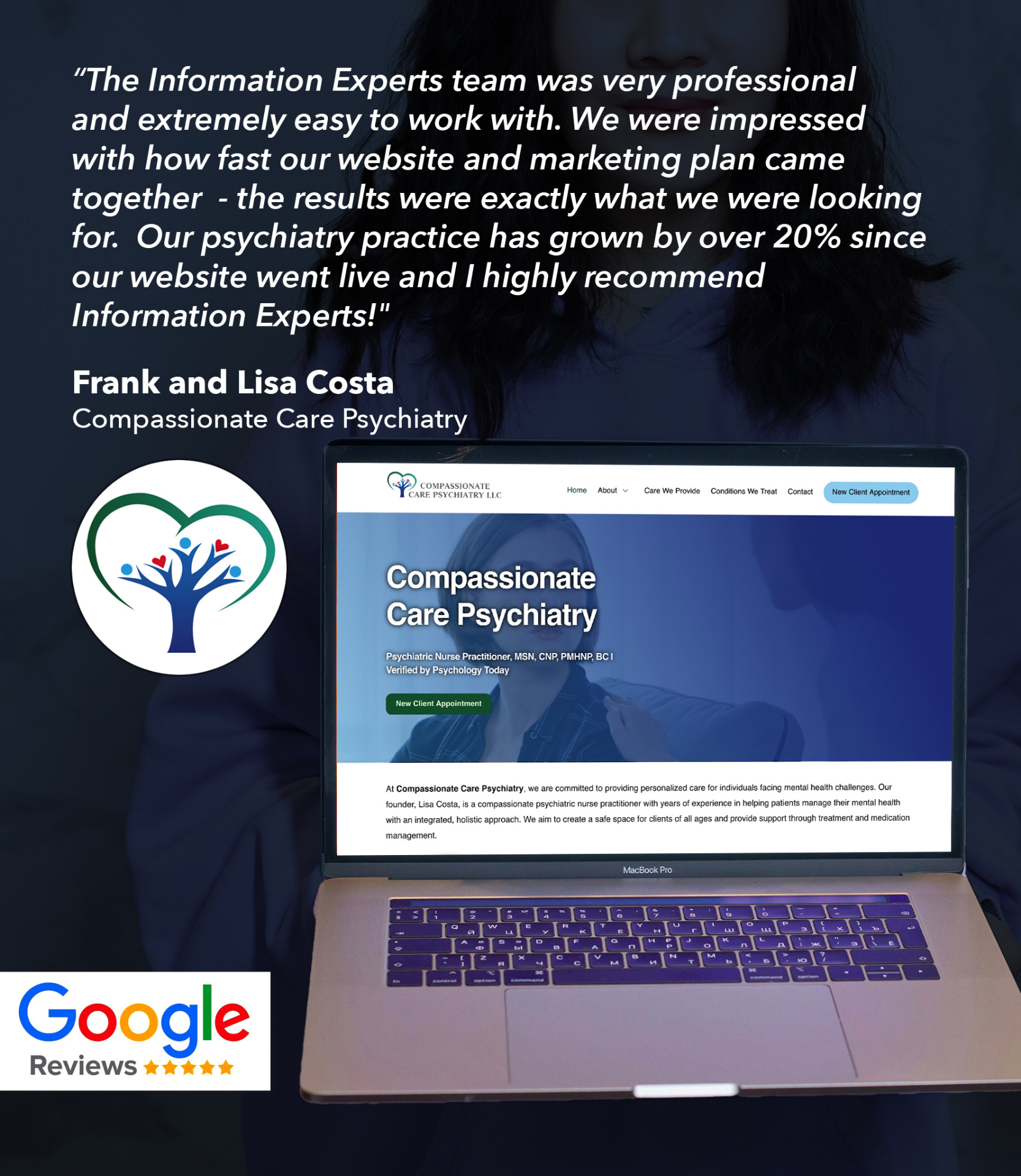 Frank & Lisa Costa, Compassionate Care Psychiatry