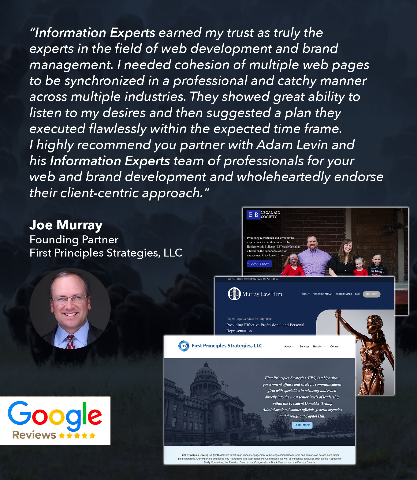 Joe Murray, First Principles Strategies