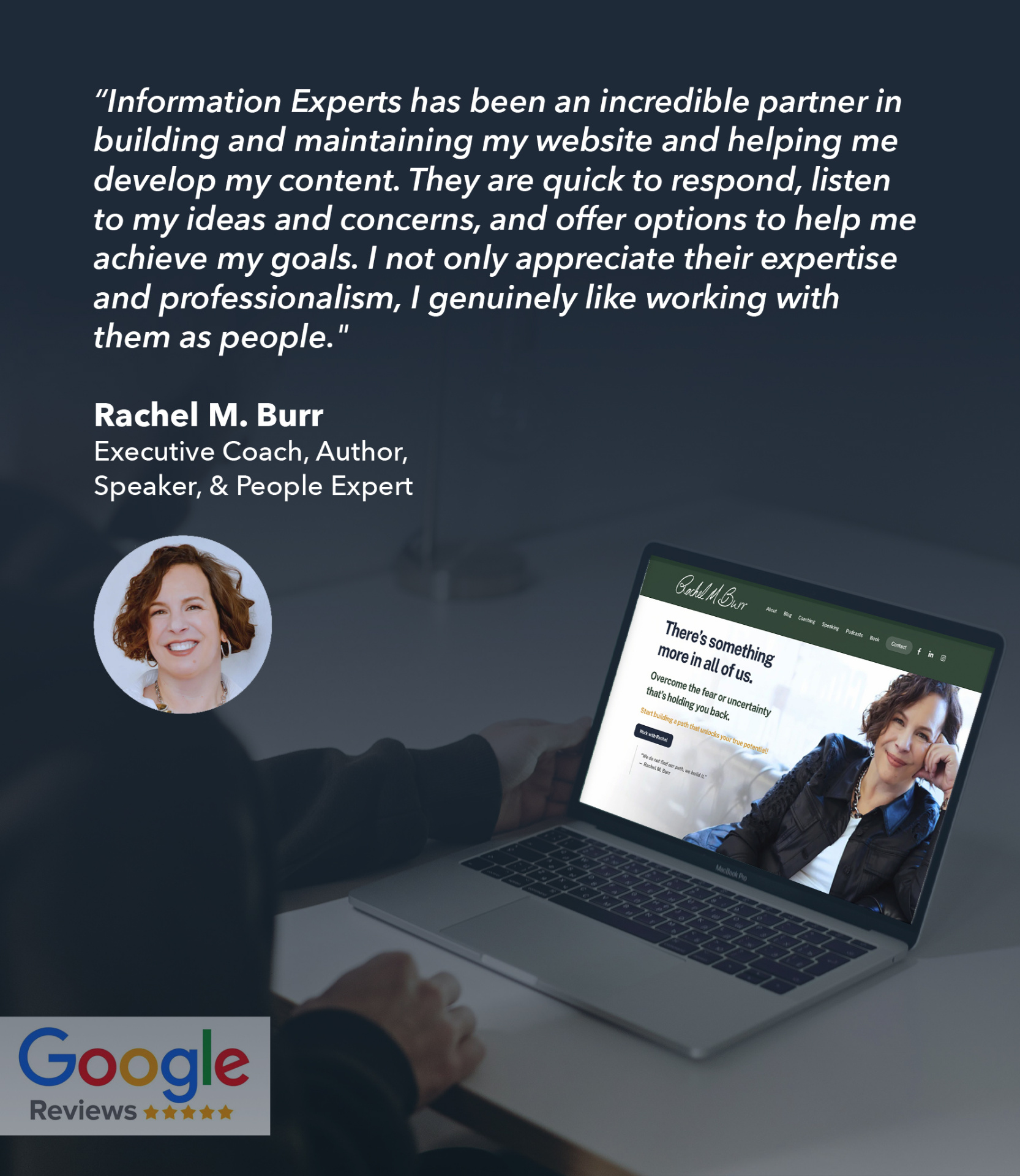 Rachel M. Burr, Executive Coach & Author